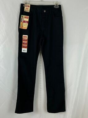 Wrangler Black Slim Straight Jeans Boys Size 14